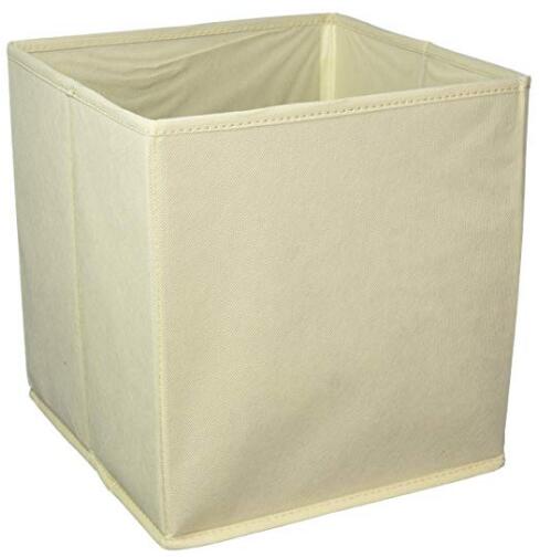 new Foldable Cloth Storage Basket, Set of 6, Beige