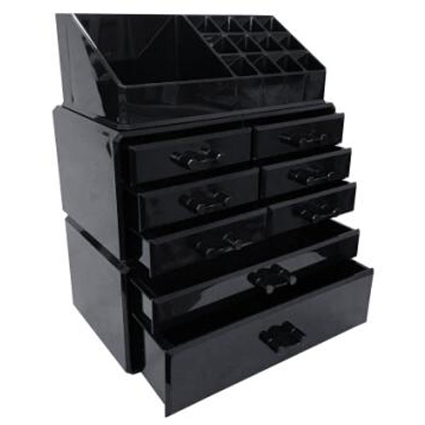 Sodynee Makeup Cosmetic Organizer Storage Drawers Display Boxes Case